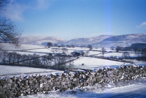 Winter Snow on the Pennines in Kirkby Lonsdale, Cumbria, England, 20th century. Artist: CM Dixon.