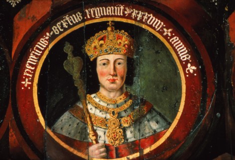 Painting of King Henry VI of England (1422-1461) at Chichester Cathedral, England, 20th century. Artist: CM Dixon.