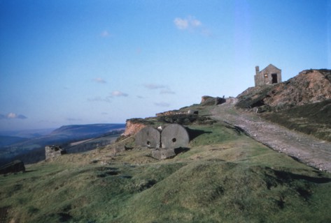 Millstone Edge, West of Sheffield, Peak District, 20th century. Artist: CM Dixon.