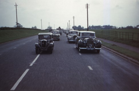Silver Ghost Rolls Royce at Rally, Cheshire, England, c1960. Artist: CM Dixon.