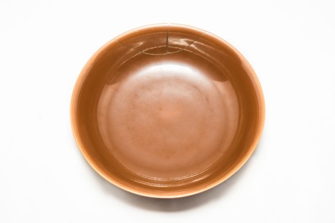 Cafe au lait monochrome bowl, 1736-1795. Artist: Unknown.