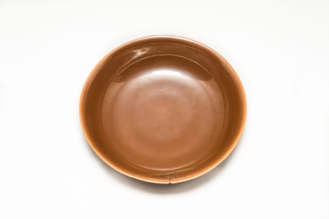 Cafe au lait monochrome bowl, 1736-1795. Artist: Unknown.