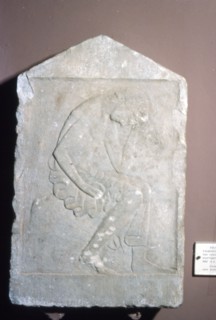 Greece, Sparta, Funeral relief from Geraki in Severe Style, c5th century BC. Artist: Unknown.