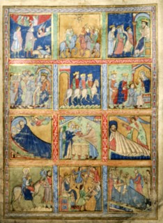 Leaf for a Psalter, Canterbury Christ Church, c1155-1160. Artist: Unknown.