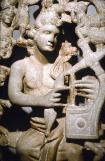Christ shown as Apollo with Lyre, Byzantine, 4th century Artist: Unknown.