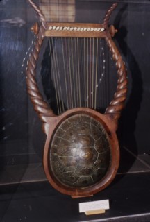 Reconstruction of a Roman tortoise shell lyre, c20th century. Artist: Unknown.