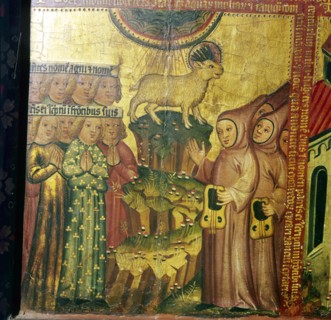 The Lamb of Mount Zion, 14th-15th century.  Artist: Master Bertram of Hamburg.