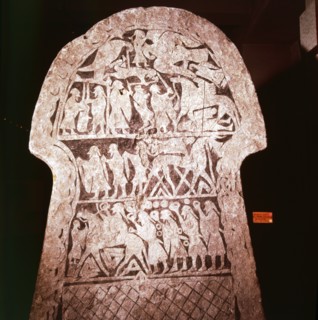 Stela from Gelgarda, Larbro, Gottland, Sweden, c20th century. Artist: Unknown.