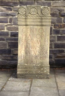 Roman altar from Vindolanda, c1st-2nd century. Artist: Unknown.