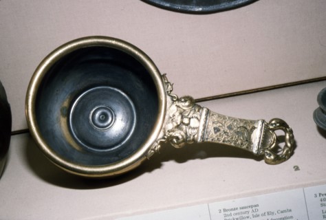 Roman Bronze Saucepan from Prickwillow, Isle of Ely, Cambridgeshire, 2nd century. Artist: Unknown.