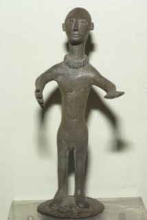 Celtic Bronze Figure from Hungary, c.1st century BC.  Artist: Unknown.