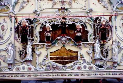 Detail of Street Organ, Holland, 20th century. Artist: Unknown.
