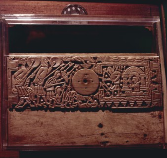 Detail from Franks Casket', whalebone Northumbrian work, c700. Artist: Unknown.