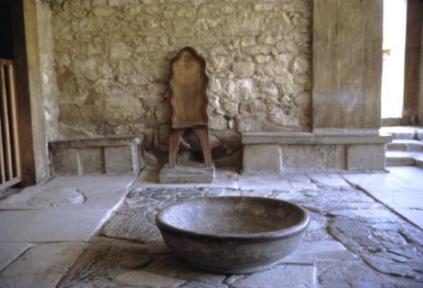 Antichamber to Throne Room in Royal palace, Knossos, Crete, 15th century BC. Artist: Unknown.
