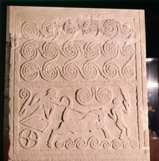 Grave-slab from Mycenae, Greece, 16h Century BC. Artist: Unknown.