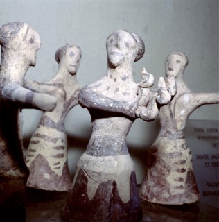 Minoan 'Sacred Dance', Palaikastro, Eastern Crete, Post-Palatial Period, c1400BC- c1100 BC. Artist: Unknown.