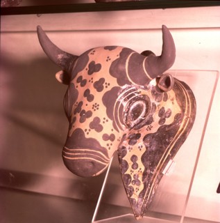 Minoan Bulls Head, Bronze Age, Greece, c2600-c1100 BC Artist: Unknown.