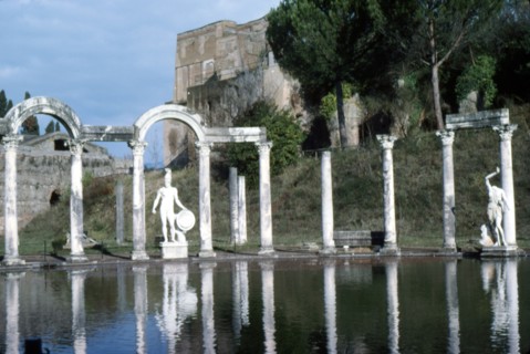 Canopus, Hadrian's Villa (built 125-135), Tivoli, Italy, c20th century. Artist: CM Dixon.