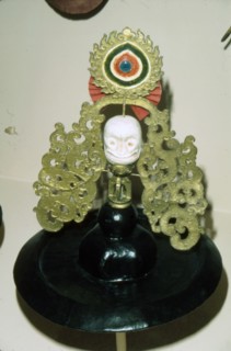 Tibetan Black Hat used in Ritual Black Hat Dance, of pre-Buddhist origin. Artist: Unknown.