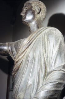 The Orator, Etruscan Bronze, detail, 1st century BC. Artist: Unknown.