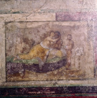Roman wall painting, in Rome, 1st century. Artist: Unknown.
