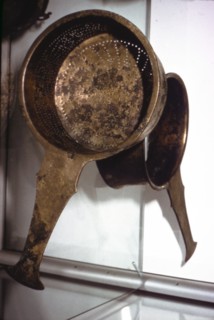 Roman bronze Strainer from Germany, c2nd century. Artist: Unknown.
