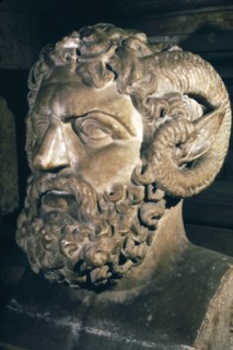 Jupiter Ammon, Roman God of sky and thunder. Artist: Unknown.