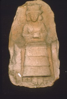 Babylonian Terracotta Plague of Goddess Astarte, c2000BC-1600 BC. Artist: Unknown.