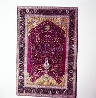 South Persian Prayer Rug, 18th century. Artist: Unknown.