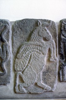 Hittie relief, Tel Halaf,  6100 BC - 5100 BC. Artist: Unknown.