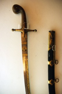 Sword bearing name of Suleyman the Magnificent, 16th century. Artist: Unknown.