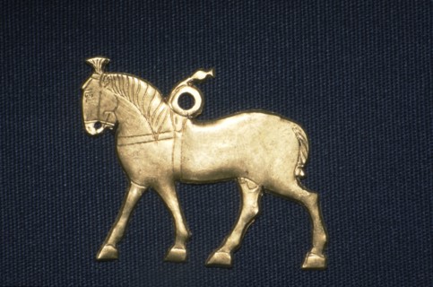 Part of a chariot model, Oxus Treasure, c5th century BC. Artist: Unknown.