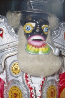 Oruro Mask, Bolivia.  Artist: Unknown.