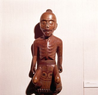 Figure of a Medicine Man, Haida Tribe, Pacific Northwest Coast Indian. Artist: Unknown.