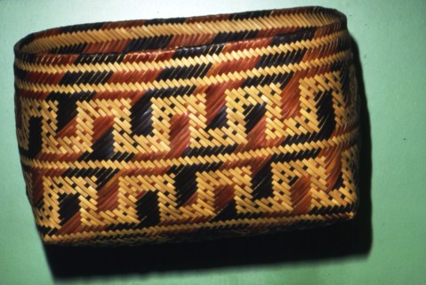 North American Chitimacka Indian Basket. Artist: Unknown.