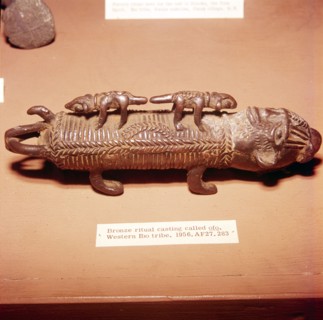 African Bronze Ofo Ritual Casting, Western Ibo.  Artist: Unknown.