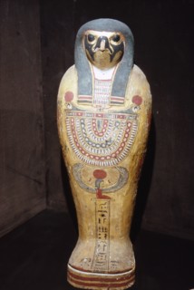 Egyptian Mummy of a Hawk representing Horus, c1st century BC-1st century.  Artist: Unknown.