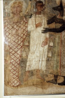 The Deceased and his Mummy protected by Anubis, Egypt, 3rd century.  Artist: Unknown.