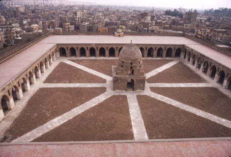 Mosque of Ibn Tulun, Built AD 876-879, Cairo, c20th century. Artist: CM Dixon.