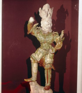 Chinese Tomb Guardian, T'ang Dynasty, 7th-10th century Artist: Unknown.