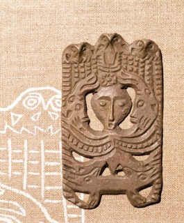 Bronze Plaque related to Shamanism and Magic, Kama River Area, USSR, 3rd century BC-8th century. Artist: Unknown.