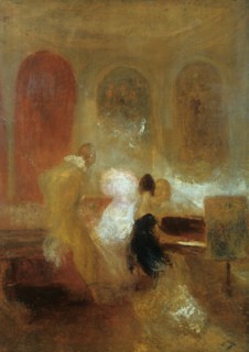 'Music Party, East Cowes Castle', c1835. Artist: JMW Turner