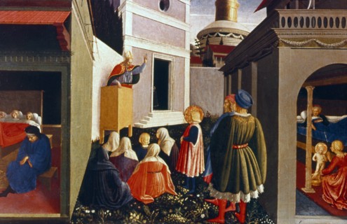'The Vocation of St Nicholas', 1437. Artist: Fra Angelico