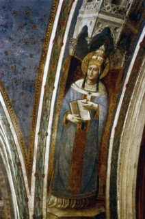 'St Gregory', mid 15th century. Creator: Fra Angelico.