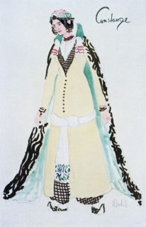 Costume for Constanze, c1913. Artist: Unknown