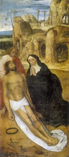 Christ's Passion, detail from the altarpiece of St Antony, 16th century. Artist: Anon