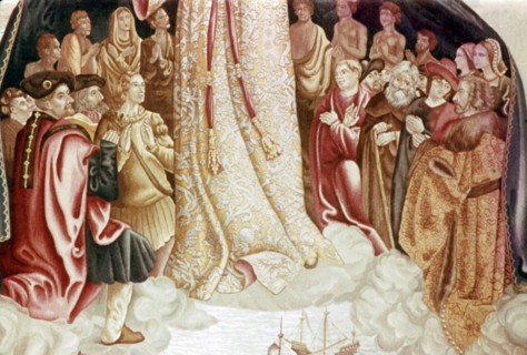 Detail from 'The Virgin of the Navigators', 16th century. Artist: Anon