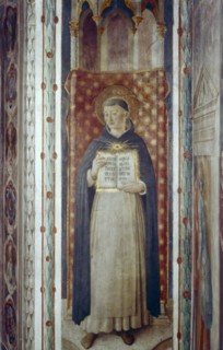 'St Thomas Aquinas', mid 15th century. Artist: Fra Angelico