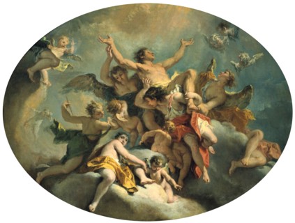 'The Glorification of St Sebastian', late 17th/early 18th century. Artist: Sebastiano Ricci