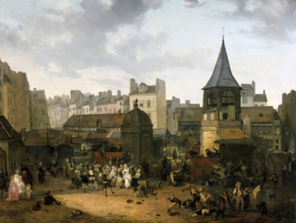 'A Celebration for the Birth of the French Heir apparent', 1781 (1783). Artist: Philibert Louis Debucourt